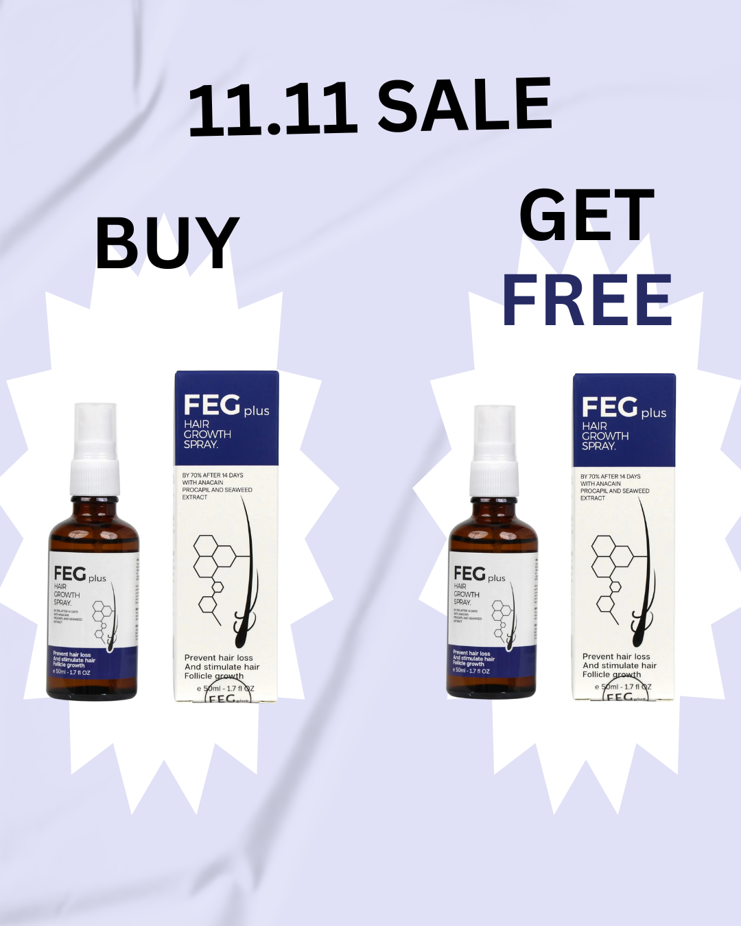 1 FEG PLUS WITH FREE FEG PLUS